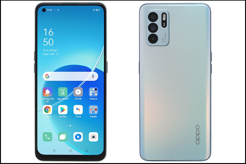 OPPO Reno6 Z 5G được trang bị tấm nền AMOLED sắc nét